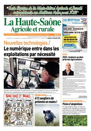 Haute-Saône Agricole du 31/12/2021