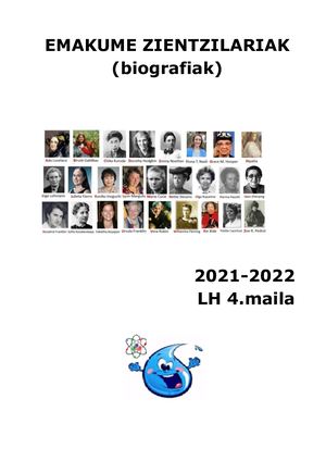 Zientzilari Emakumeak (1)