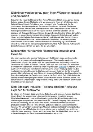 Siebkörbe | Sieb Edelstahl & rechteckig | Siebkorb