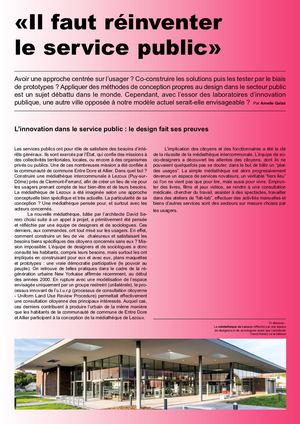 Design Et Service Public