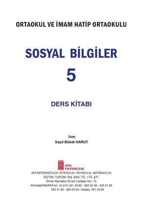 Sosyal Bilgiler 5. Sınıf Konu