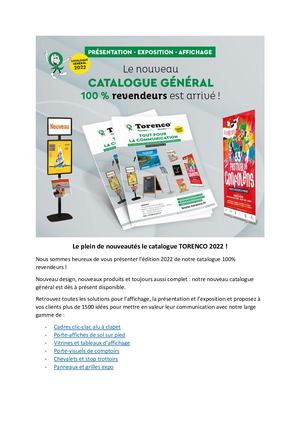 Torenco Communiqué Web