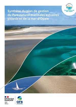 Synthèse du plan de gestion - Parc naturel marin des estuaires picards et de la mer d'Opale