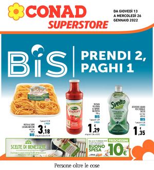 Volantino Conad Superstore Toscana Nord Ovest 13 Gennaio 26 Gennaio