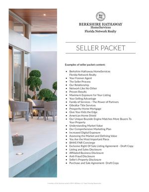 Seller Packet BHHS FNR