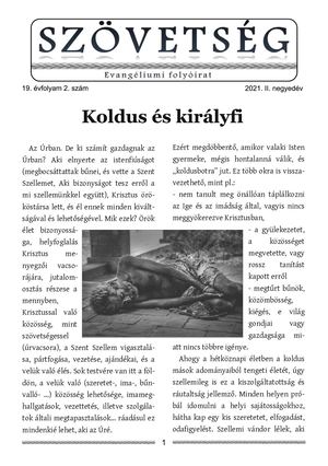 Szövetség úJság 2021.II