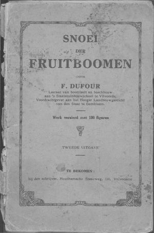 Snoei Der Fruitboomen