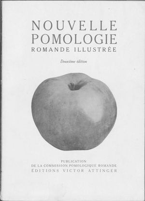 Nouvelle Pomologie Romande Illustree