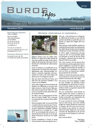Buros Infos N°33