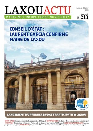 Laxou Actu 213 - janvier février 2022