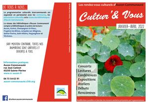Programme culturel Auzon Communauté