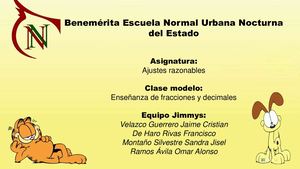 Presentacion De Garfield