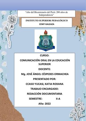 Redacción Documentaria