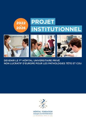 Projet Institutionnel 2022-2026