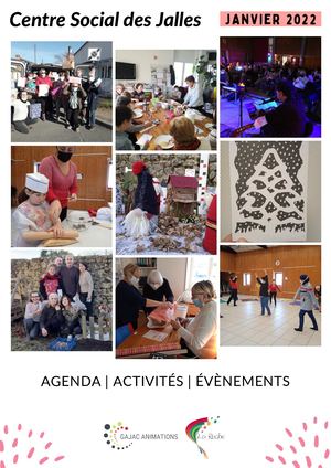 Programme Janvier 2022 | Centre Social Des Jalles | La Ruche et Gajac Animations