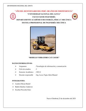 Diseño De Un Rodillo Vibratorio En Auto Cad
