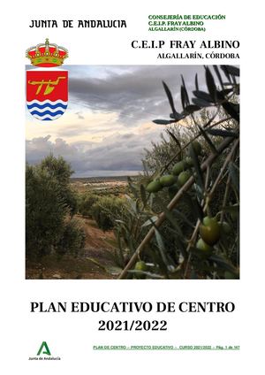 Plan De Centro Fray Albino