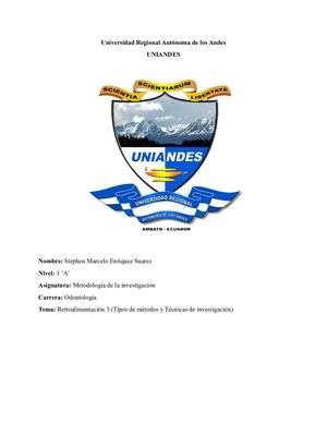 Retroalimentación 3