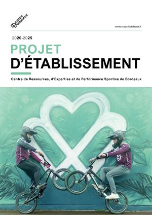 Projet d'établissement 2020/2025 - CREPS de Bordeaux