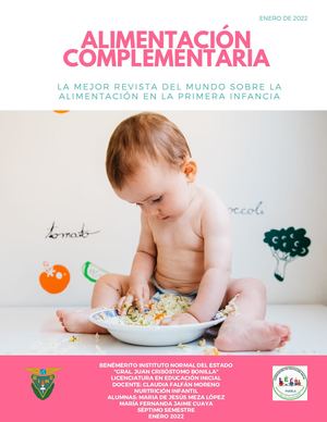Alimentación Complementaria