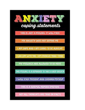 Anxiety Coping Statement
