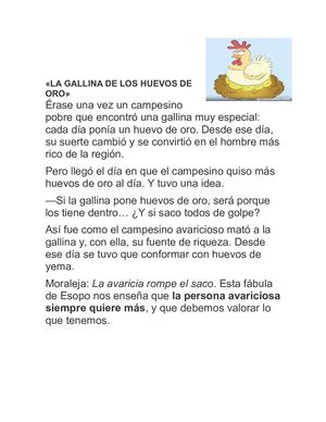 La Gallina De Los Huevos De Oro