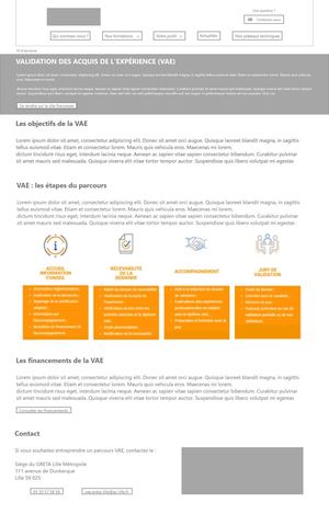 Validation Des Acquis De L'expérience (Vae)