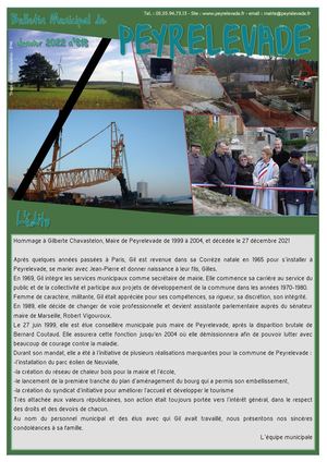 Bulletin Municipal Janvier 2022