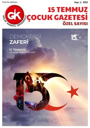 15 Temmuz Çocuk Gazetesi Özel Sayısı