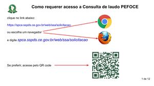 Como Requerer Acesso A Consulta De Laudo Pefoce