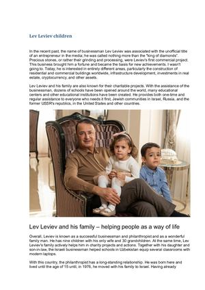 Lev Leviev Children
