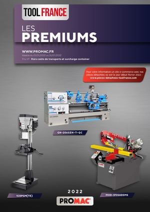 2022 Premiums Promac Tool France Compressé