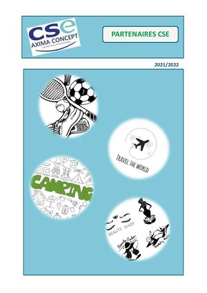 Catalogue Partenaires Maj 11 01 22