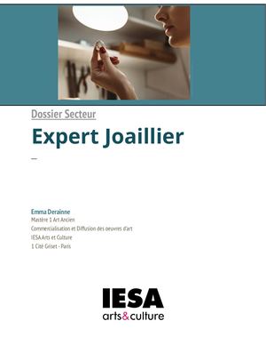 Emma Derainne - Dossier Expert Joaillier