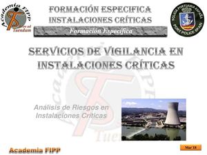 IC20 - Riesgos En Instalaciones Criticas