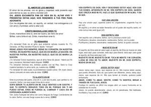 Cancionero Adoración