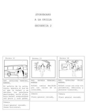 Storyboard De La Secuencia 2