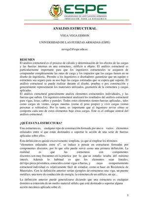 Analisis Estructural Edison Vega Unidad 2