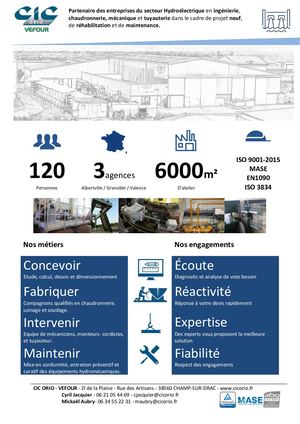 Cicorio présentation Hydro