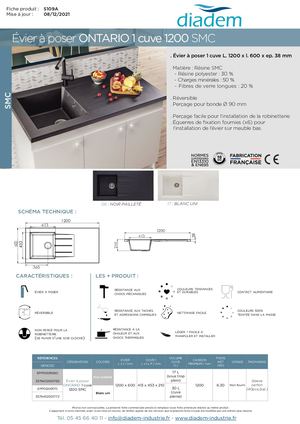 ONTARIO 1 CUVE 1200 SMC