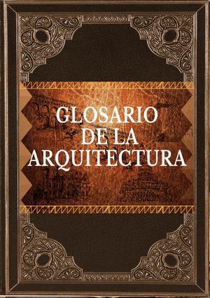 Glosario de la Arquitectura