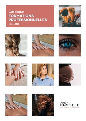 Catalogue des formations professionnelles 2022