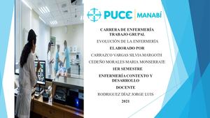 Proyecto Grupal Evolución De Enfermería-Jean Watson