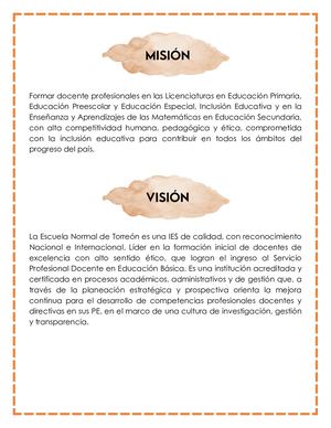 Mision Y Vision