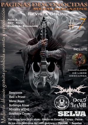 Páginas Desconocidas Metal Magazine # 7