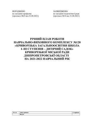 І аналіз  за 20 21, план на 21 22