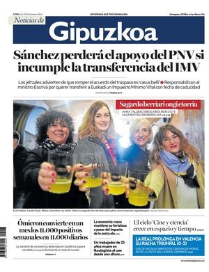 Noticias de Gipuzkoa 20220113