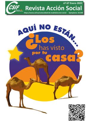 Revista Nº 67 Enero Acción Social CSIF Madrid