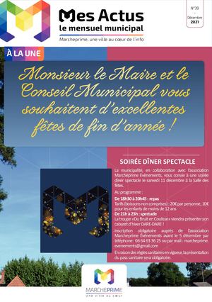 Mes Actus Décembre 2021