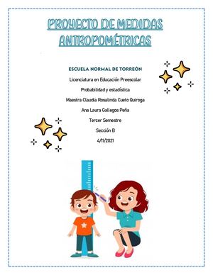 Proyecto De Medidas Antropometricas